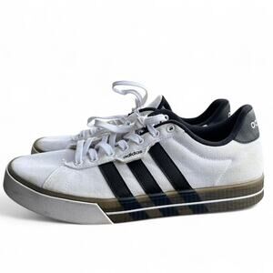 Adidas White and Black Sneakers